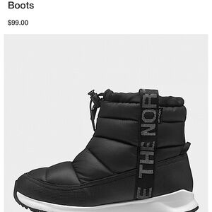 The North Face Black Insulated Boots